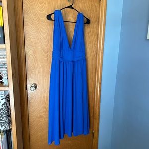 Blue dress